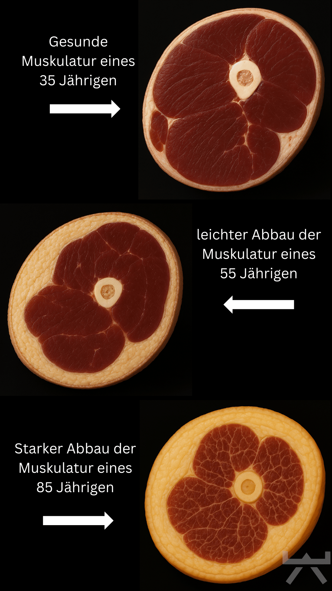 Abbildung 5: Schematische Darstellung eines Muskulären Abbaus (Myokraft)