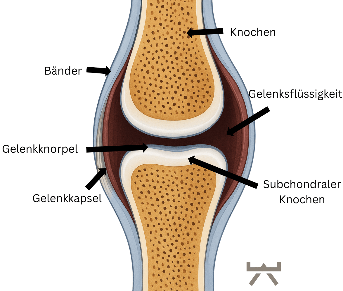 Abbildung 10: Gelenkaufbau (Myokraft)